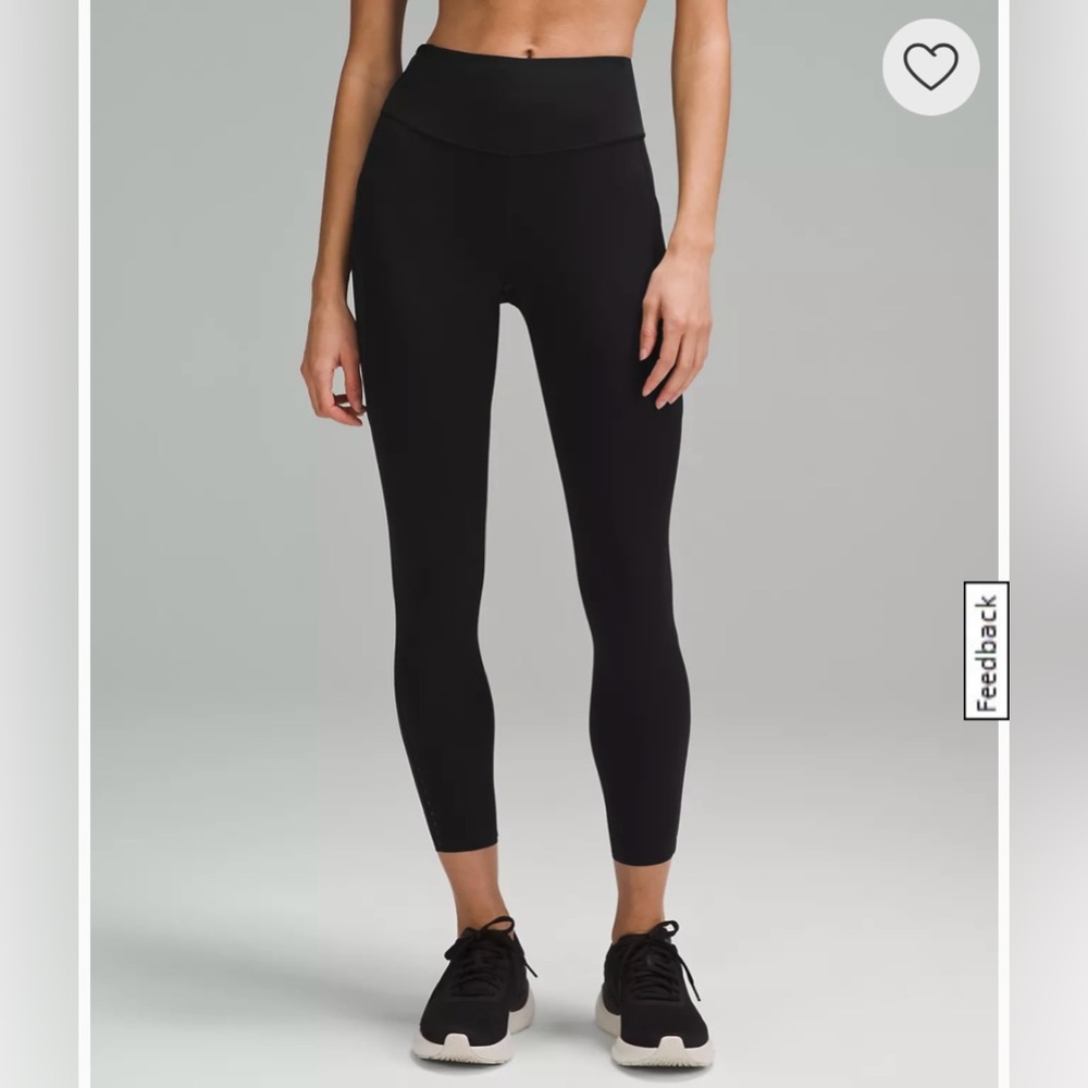Lululemon Fast and Free High-Rise Tight 25” Size 6